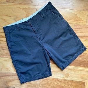 Old Navy Lived-In Straight Khaki Shorts - Mens